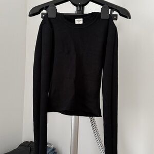 Abercrombie & Fitch Black Knit Sweater